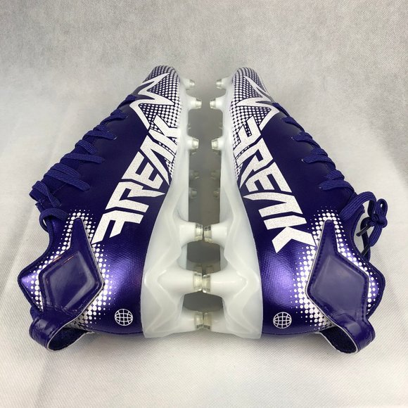 Adidas Freak 22 Team Purple White Football Cleats HP8769 US Men's Size 13 - Picture 6 of 8